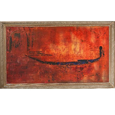 尼古拉·尼科夫的貢多拉復古油畫