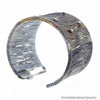 Blades Armband aus oxidiertem Kupfer und Sterlingsilber mit Silberkugeln