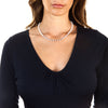 Audrey Herkimer Diamond & Black Diamond Bead Necklace