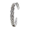 Tribal Woven Sterling Silver Bracelet v2
