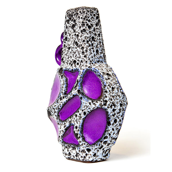 1970s Purple Roth Keramik Banjo Vase 313 MUSH.CO