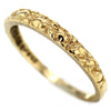 復古 14 K 金鑽石訂婚戒指和戒指盒套裝尺寸 6.5